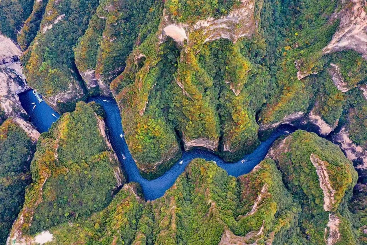 八泉峡 图源：太行山大峡谷八泉峡景区