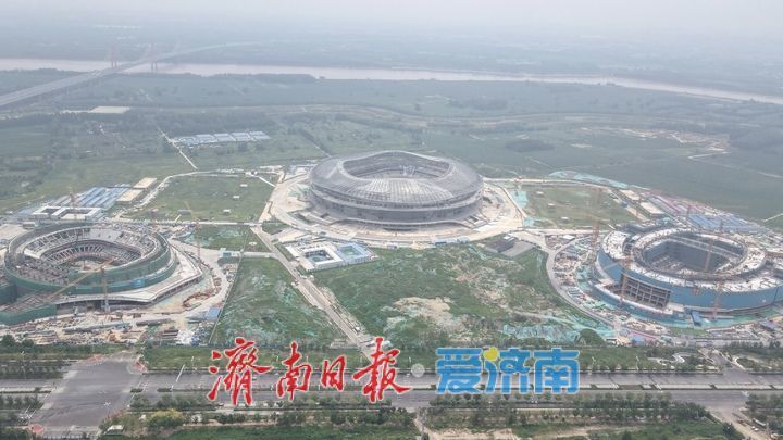 项目强省会|济南黄河体育中心项目三大场馆进入装修阶段