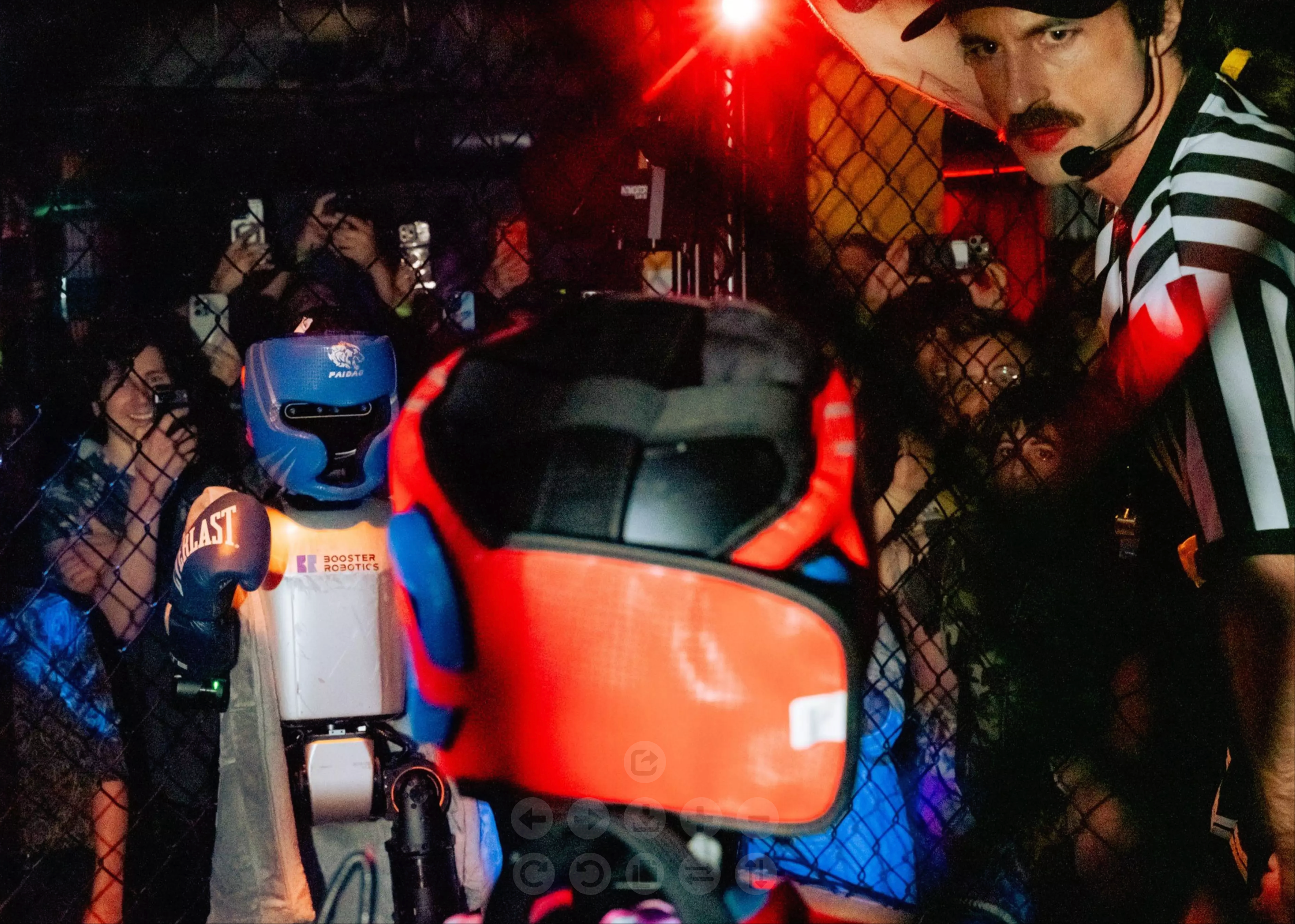 加速进化的T1人形机器人