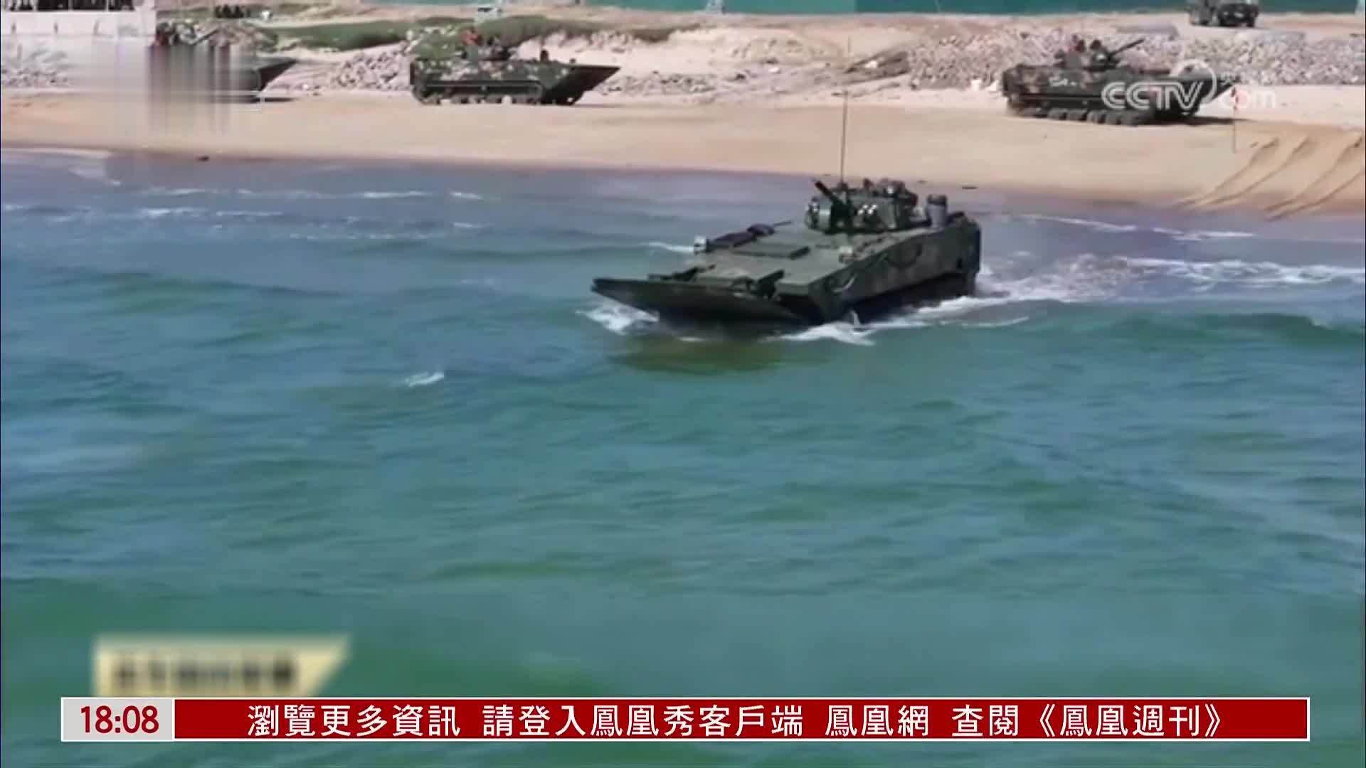 解放军第73集团军某旅海上战斗射击考核