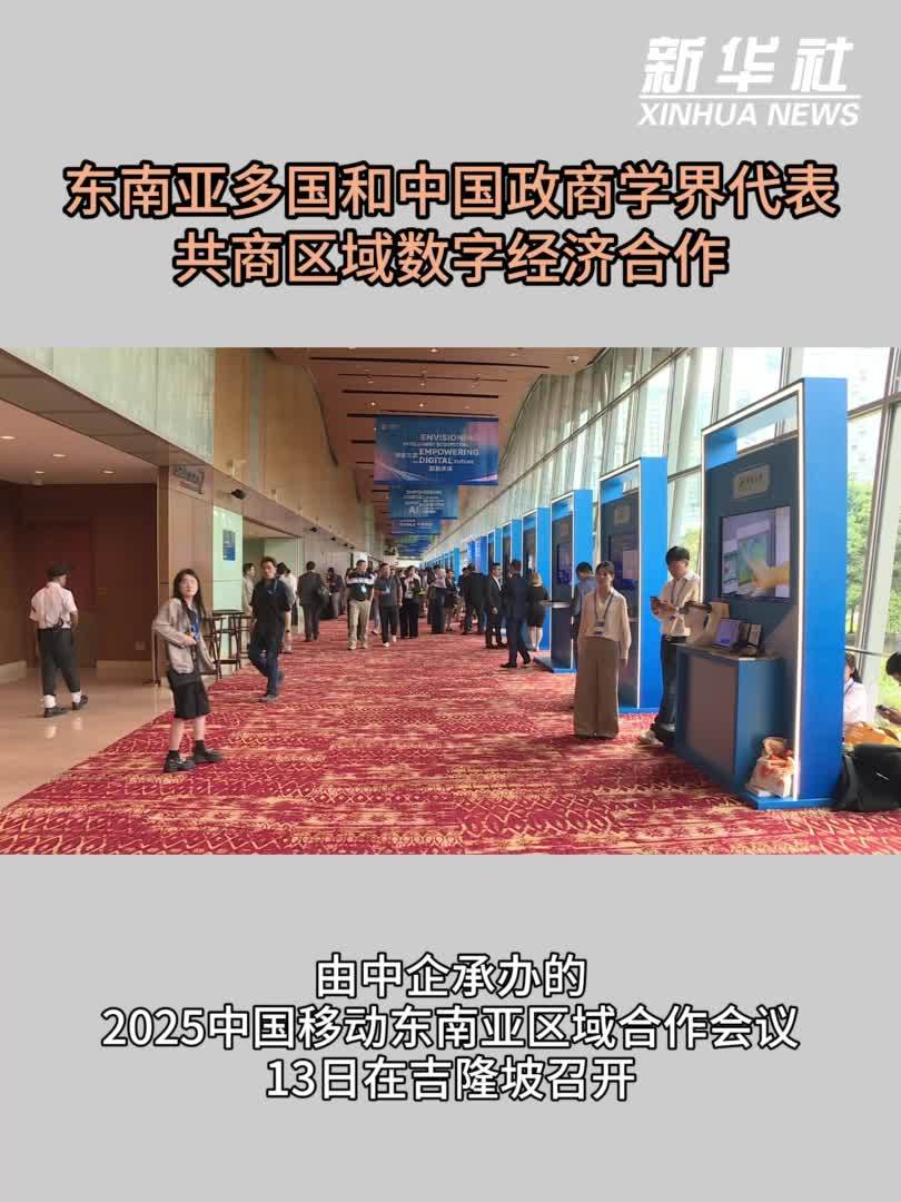 东南亚多国和中国政商学界代表共商区域数字经济合作