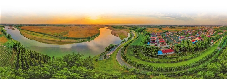 丹河博爱段。 郑海斌 摄