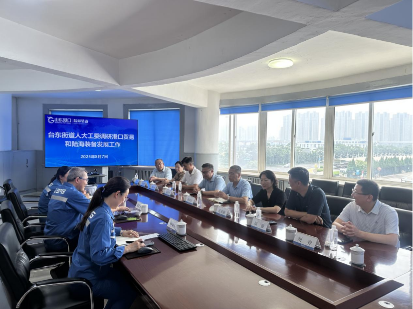 人大动态丨台东街道人大工委组织代表赴大港港区考察 “党建引领+高端制造”成为港口经济发展双引擎