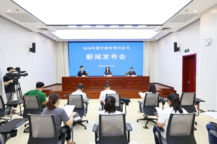 图为新闻发布会现场。