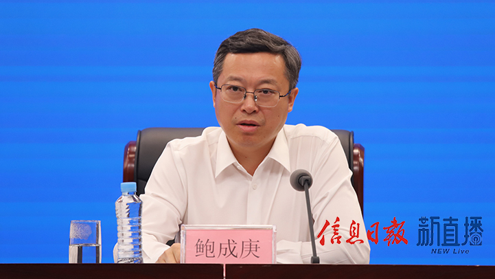 九江市委常委、市政府常務副市長鮑成庚（文穎 攝）