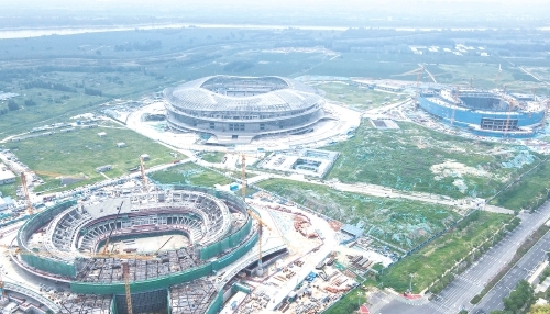 项目强省会|济南黄河体育中心项目三大场馆进入装修阶段