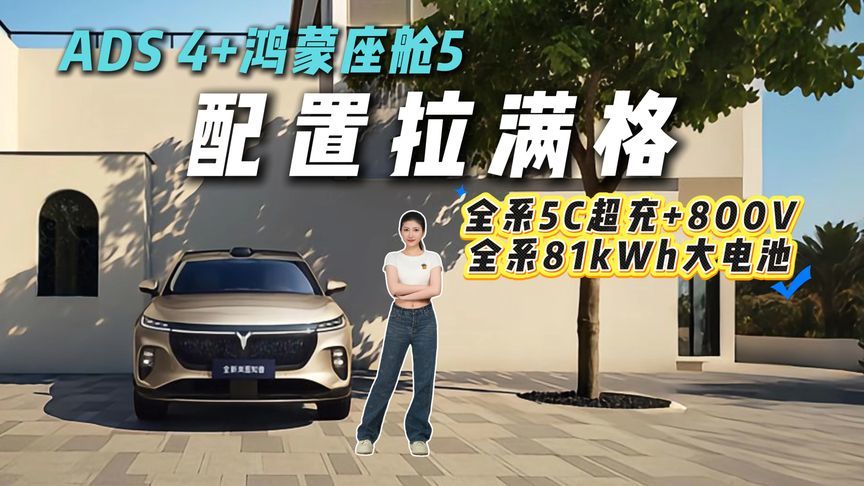 华为全家桶+800V平台+5C超充+81度大电池，全新岚图知音一鸣惊人