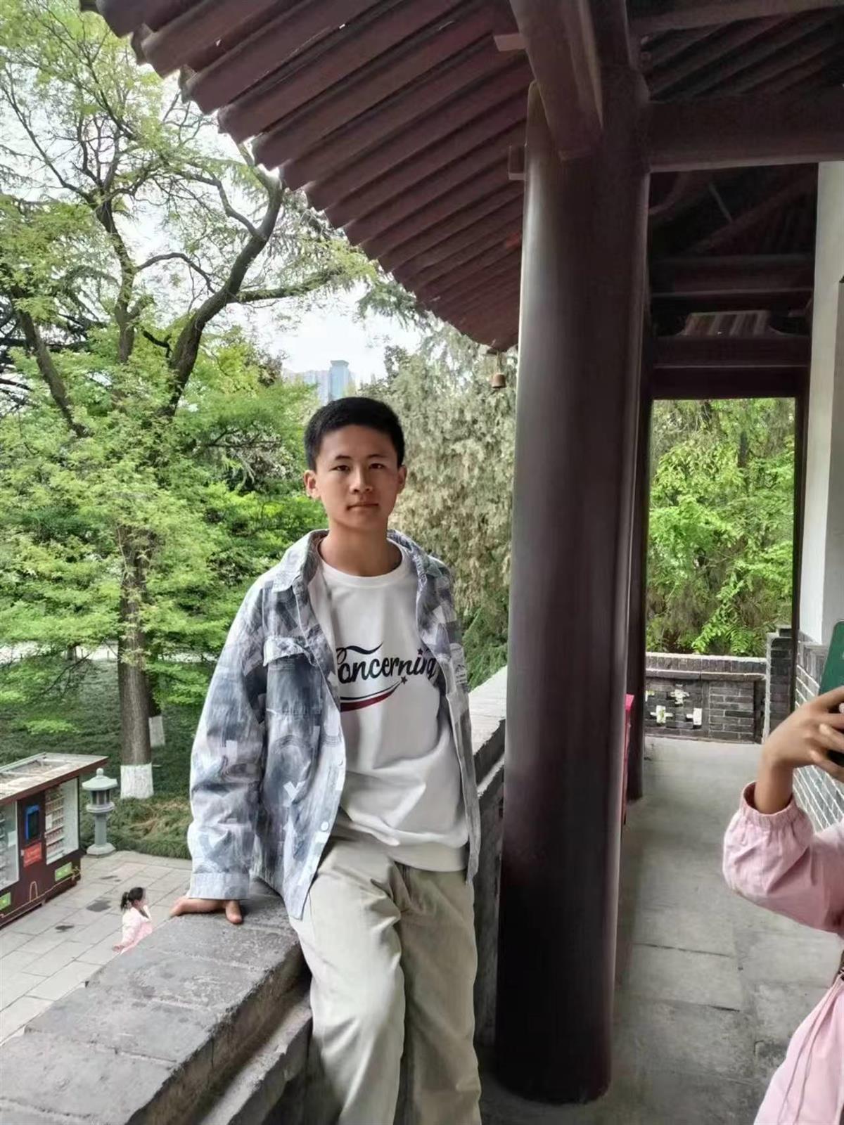 失联高中生王子浩(图源:受访者)