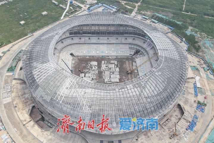 项目强省会|济南黄河体育中心项目三大场馆进入装修阶段