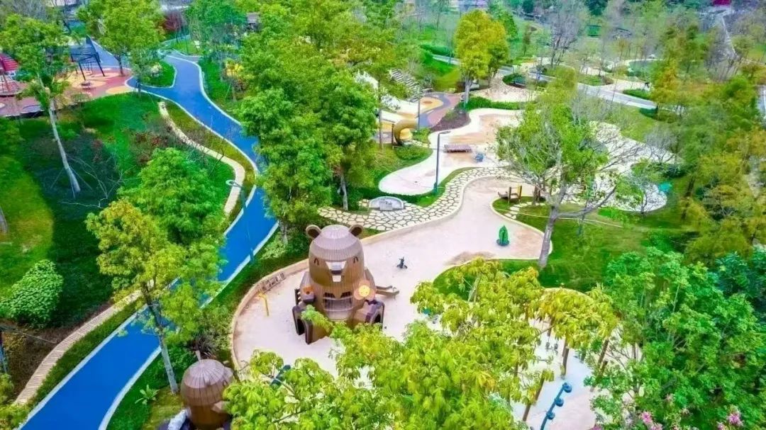 这个网红公园可以点无人机外卖啦!