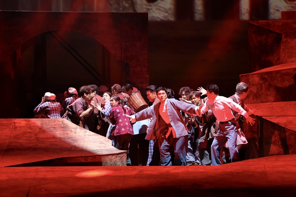 民族史诗音乐剧《我那长乐塬》宝鸡震撼首演!再现抗战工业西迁壮阔史诗