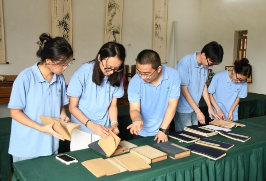 为青田书院整理古籍