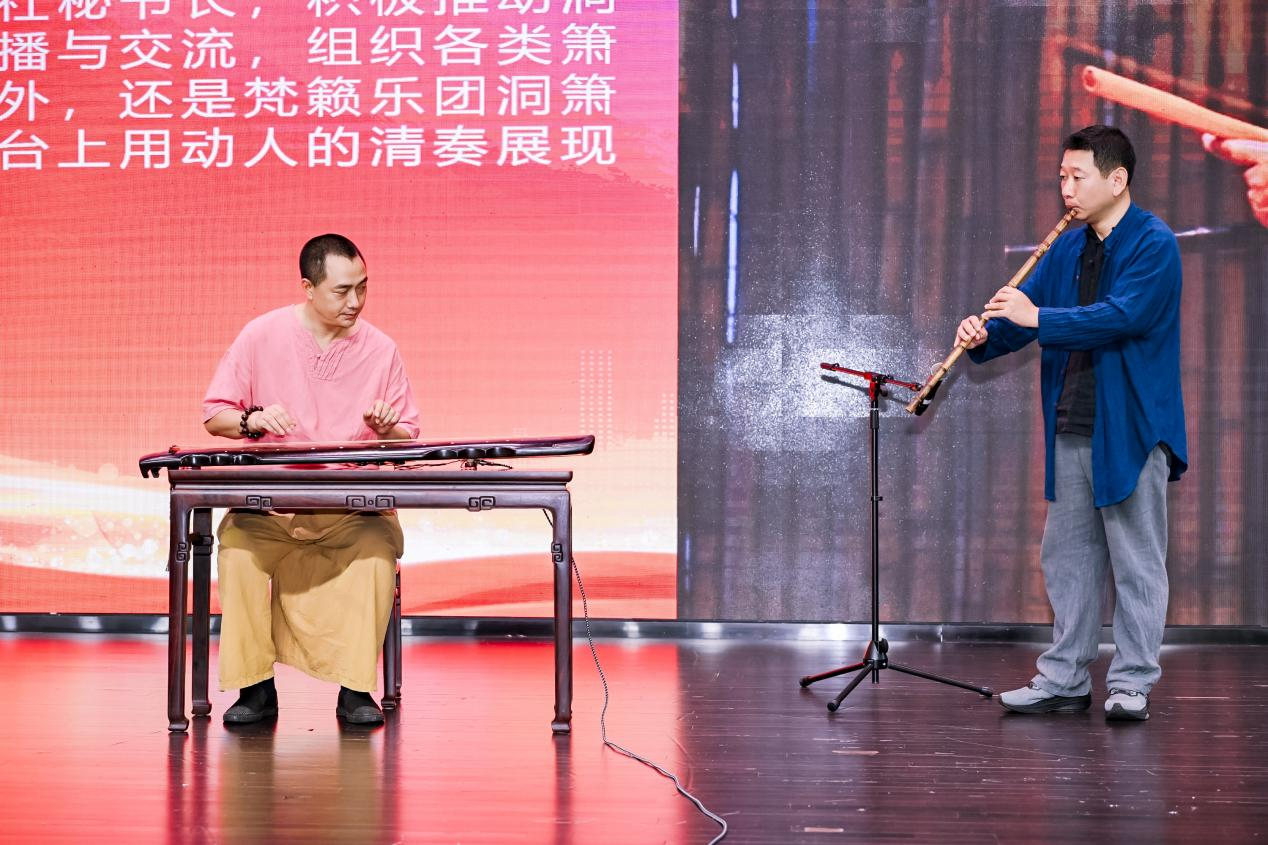 高延恩与云台老师的琴箫合奏《关山月》
