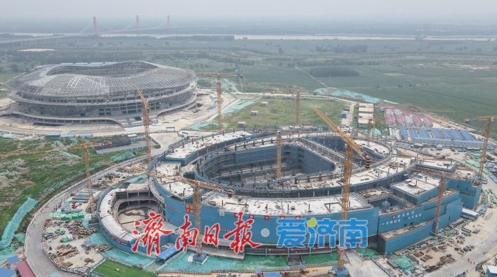 项目强省会|济南黄河体育中心项目三大场馆进入装修阶段