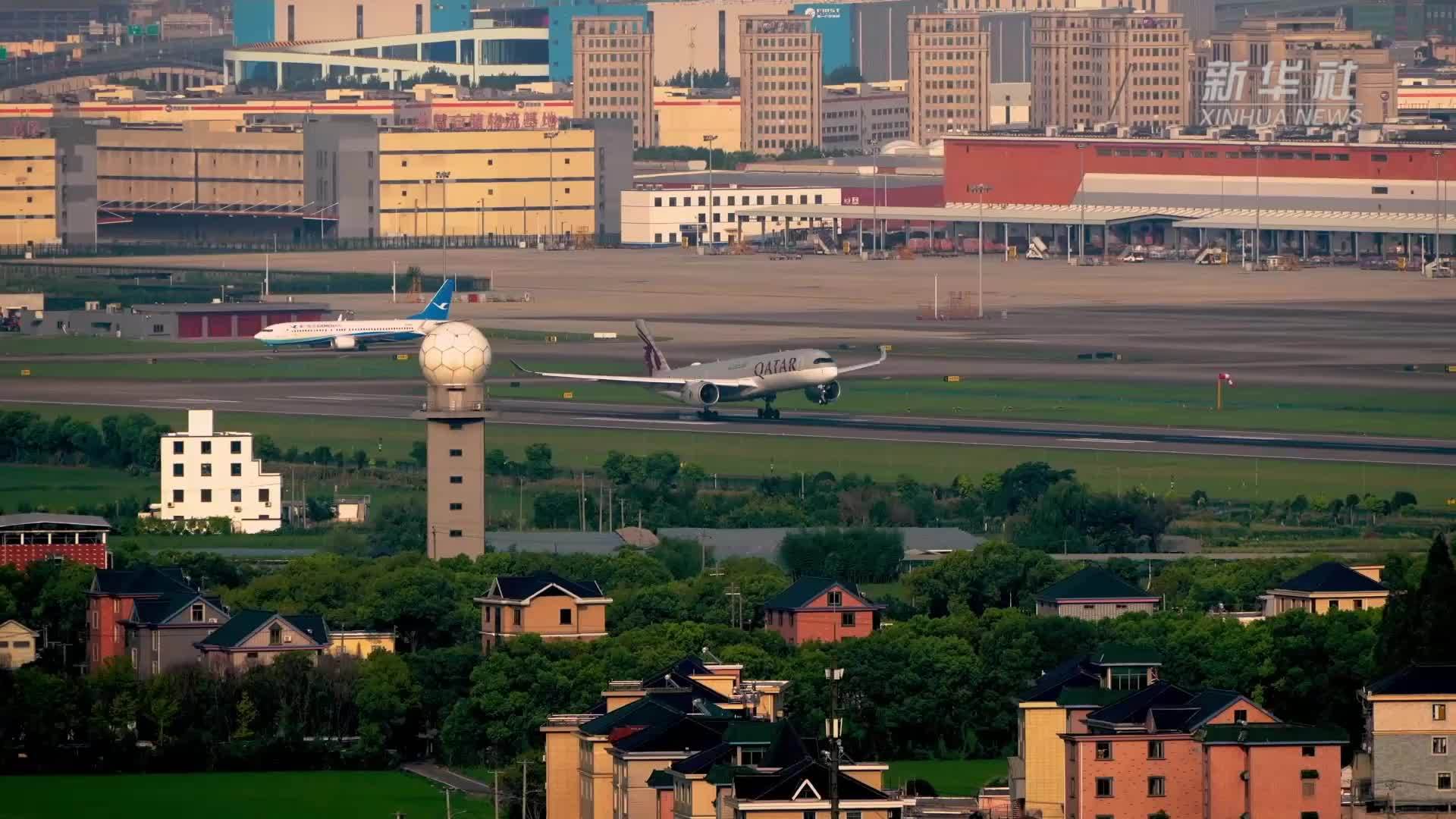 杭州机场单日航班、客流双创新高