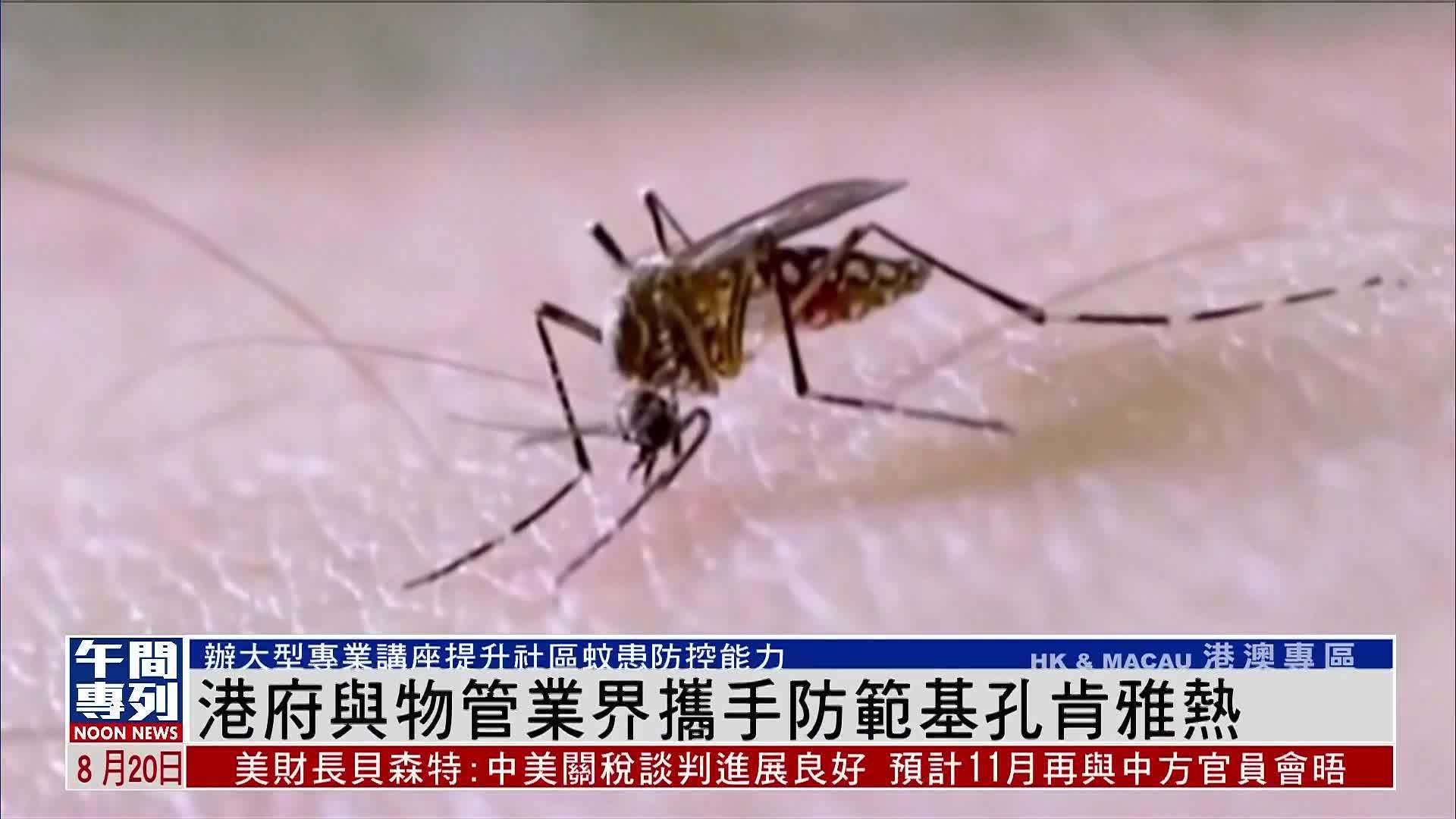 港府与物管业界携手防范基孔肯雅热