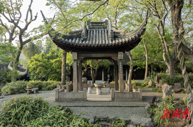 位于江苏省苏州市的沧浪亭。