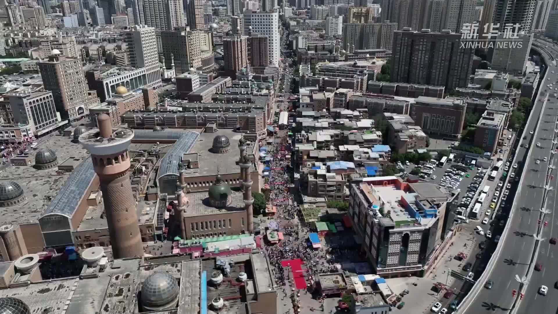 今年前7个月接待国内游客超1900万 新疆乌鲁木齐天山区文旅市场热力全开