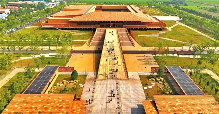 漢魏洛陽(yáng)故城遺址博物館。王宏欣 攝