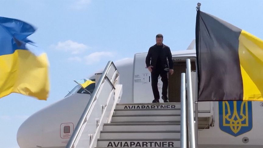 七位领导人陪泽连斯基赴美 欧乌最后一搏？