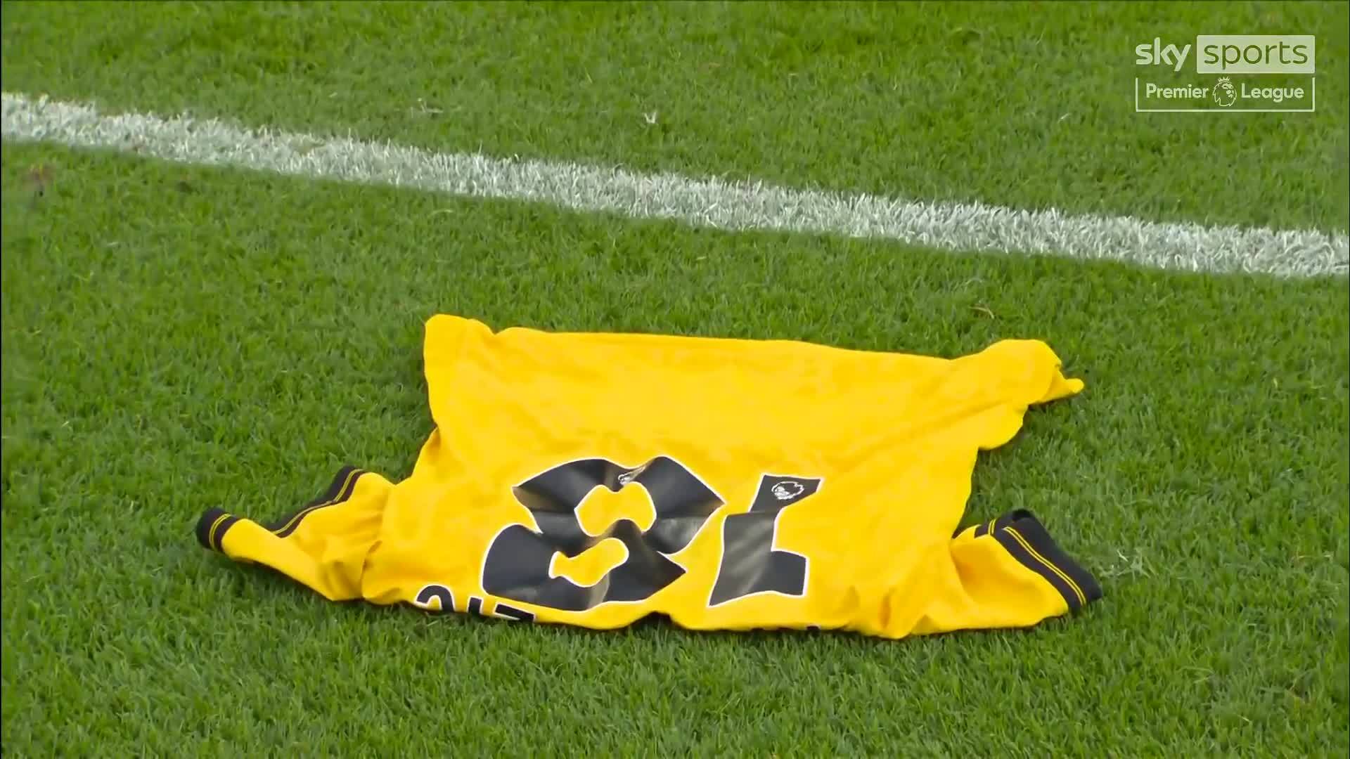 狼队球迷持续高唱若塔歌曲近20分钟，B席、鲁本赛后鼓掌致意