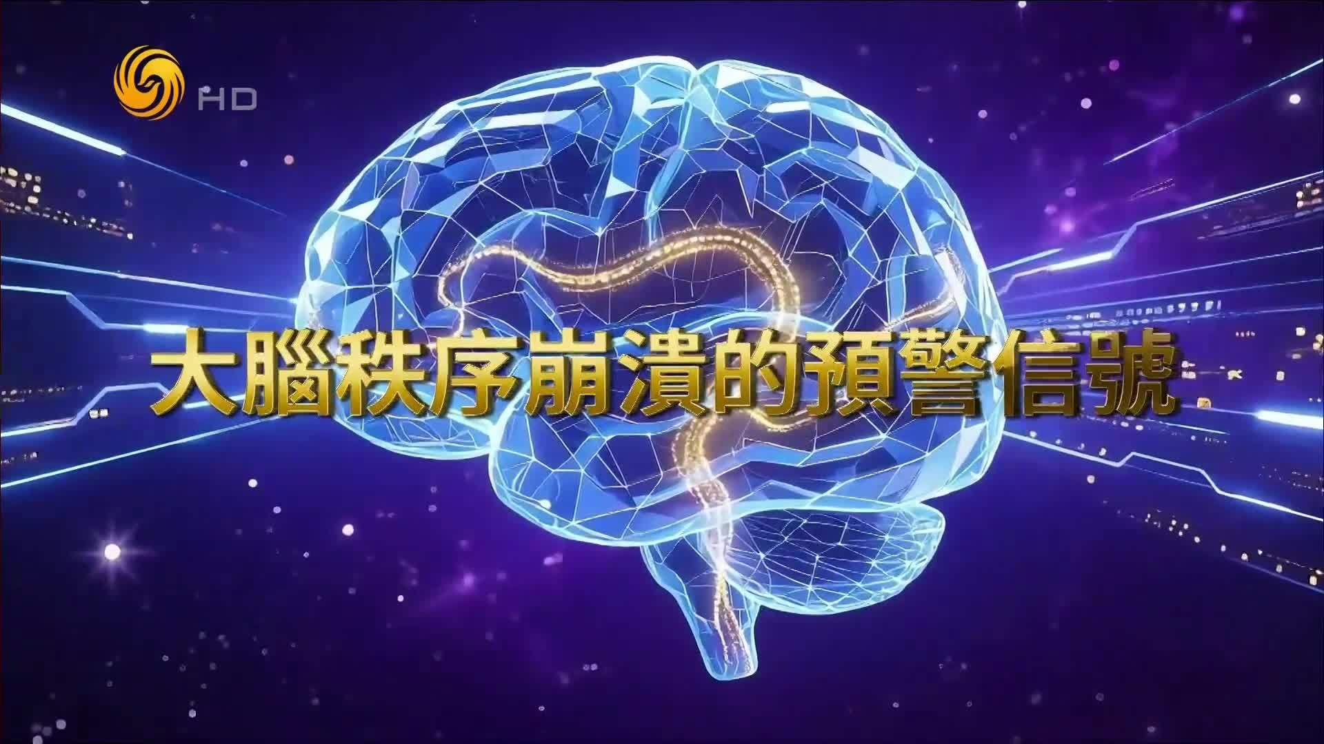 大脑秩序崩溃的预警信号