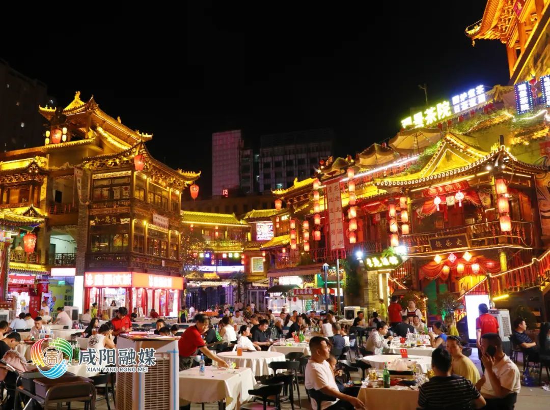福园巷子里的烟火气。咸阳融媒全媒体记者 王晓田 摄
