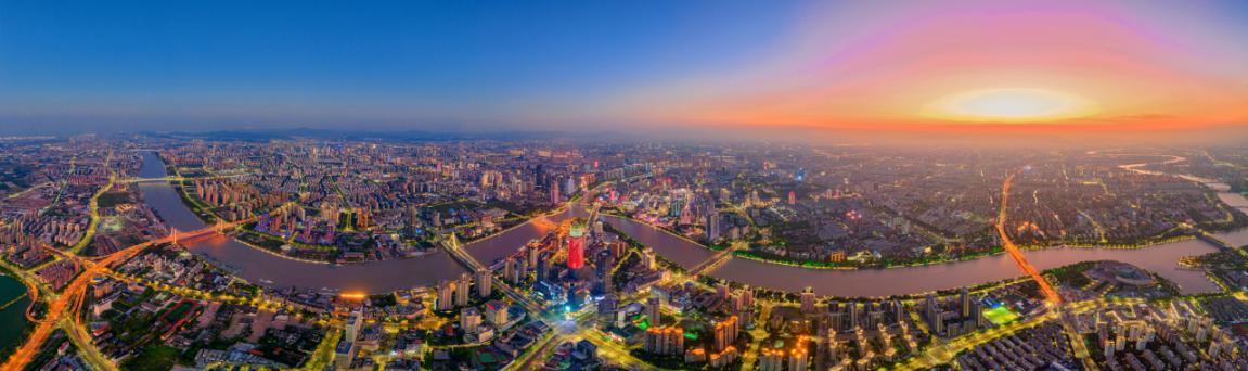 宁波三江口。（沈颖俊摄）