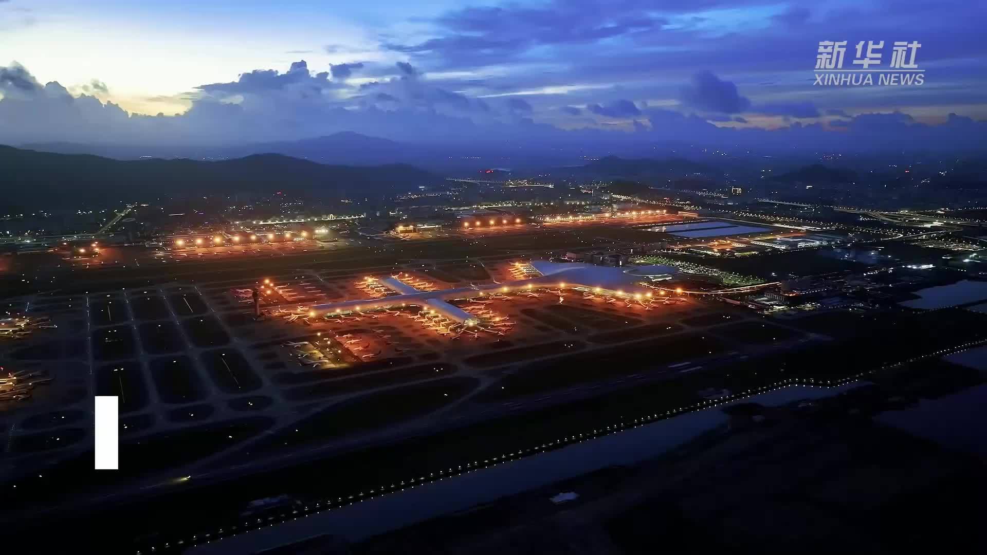 深圳机场三跑道空管设备投产飞行校验完成