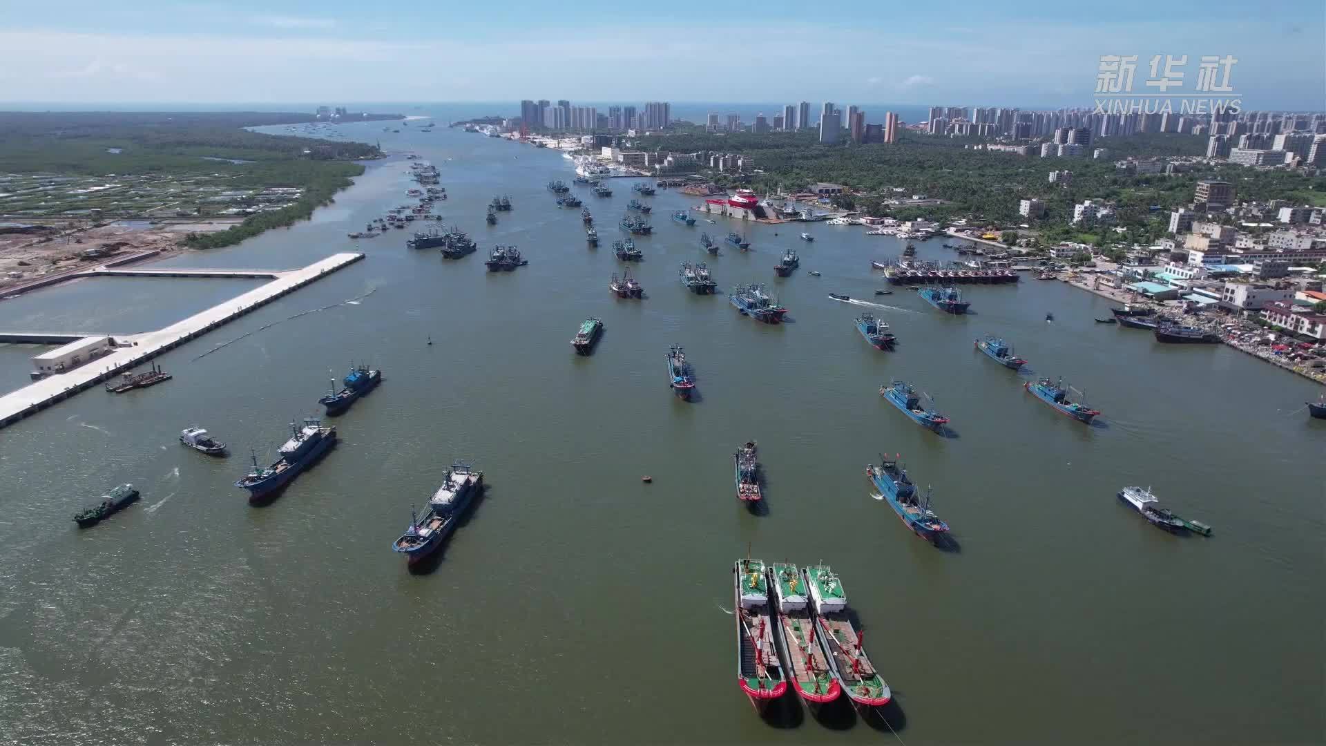 海南：开渔归来鱼满舱