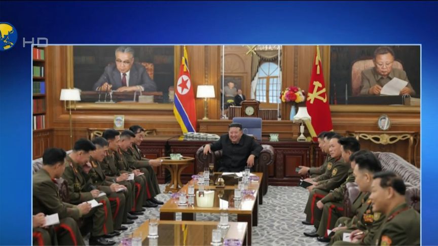 金正恩会见在俄作战部队主要指挥官，赞赏部队在库尔斯克作战胜利