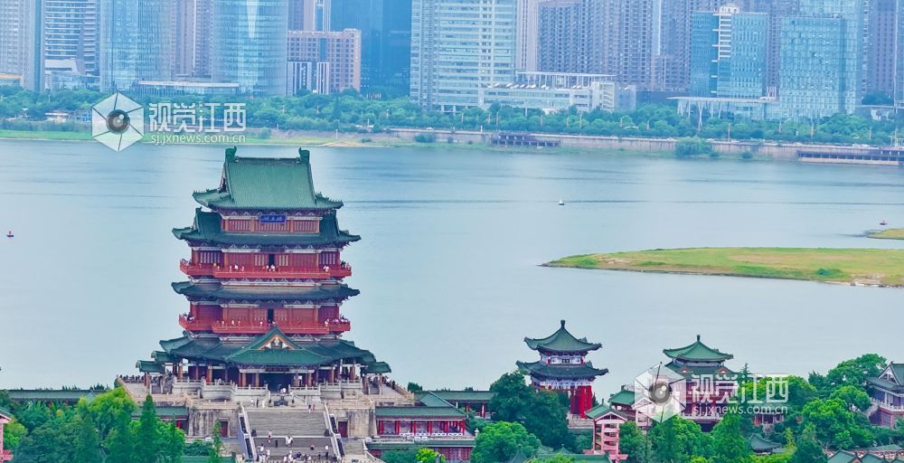 南昌滕王阁。视觉江西
