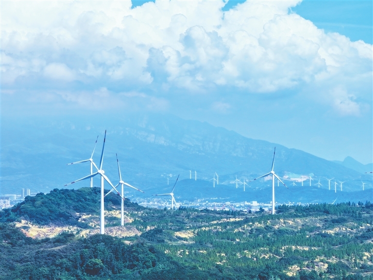 都昌縣：風力發電 綠色能源（圖）