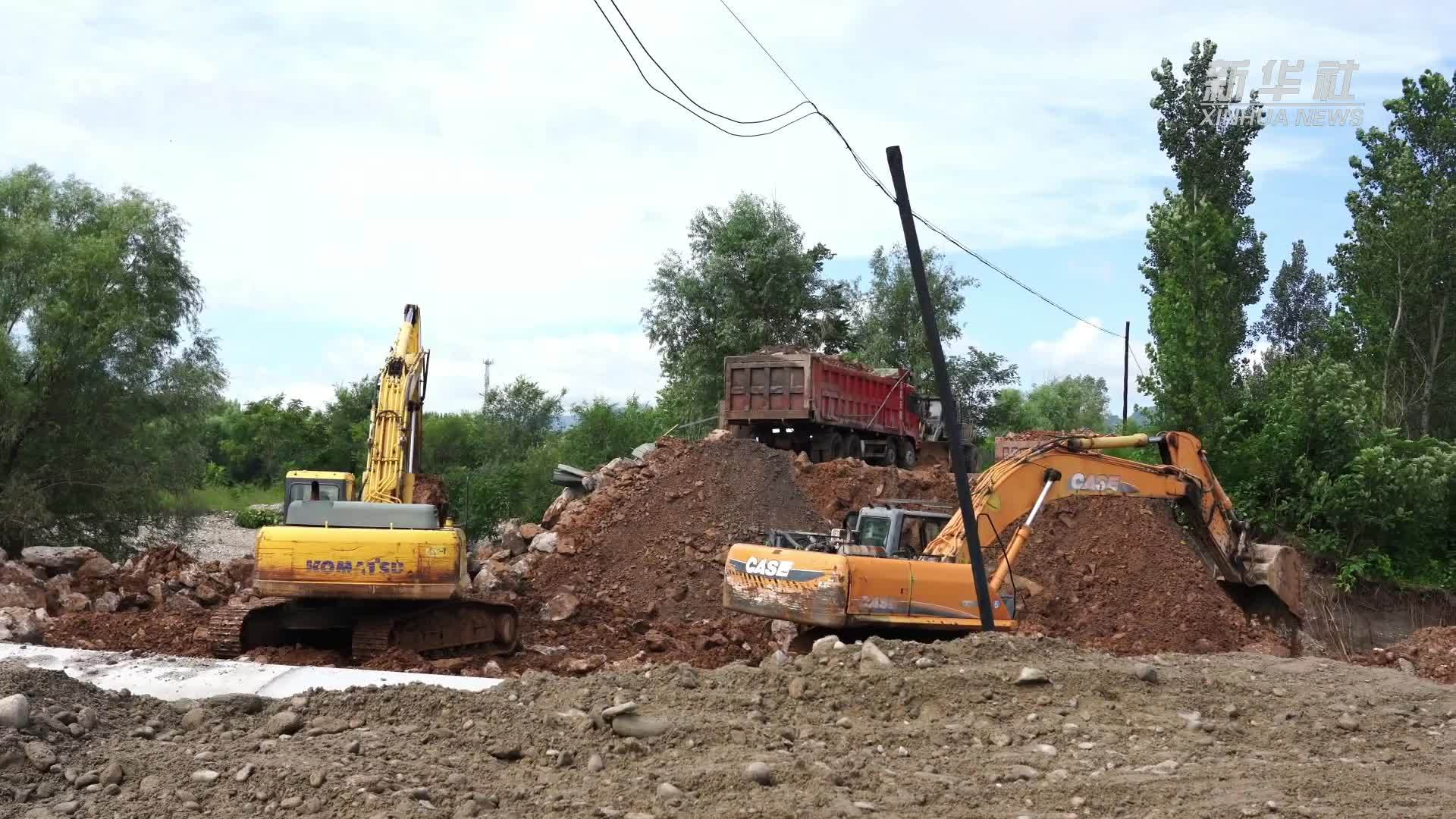 河北受灾地区有序推进灾后重建