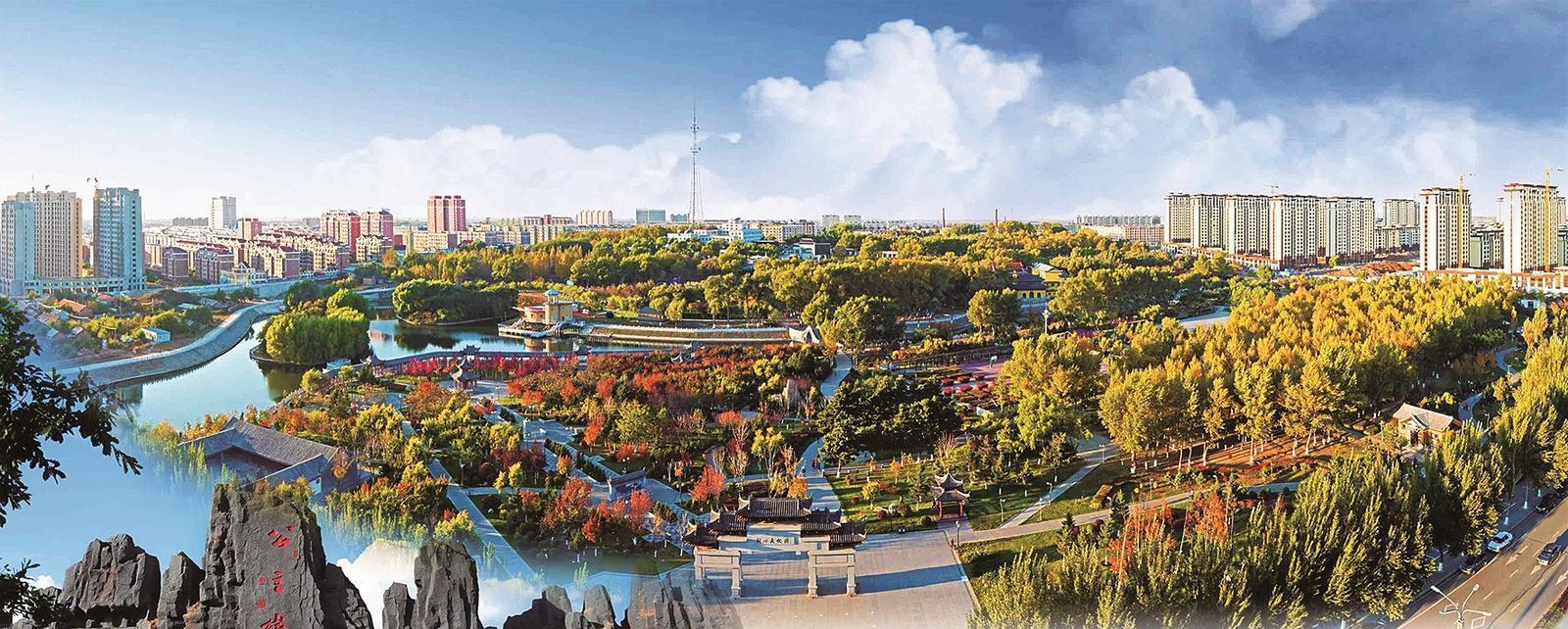 公主岭市精心打造问心文化园。
