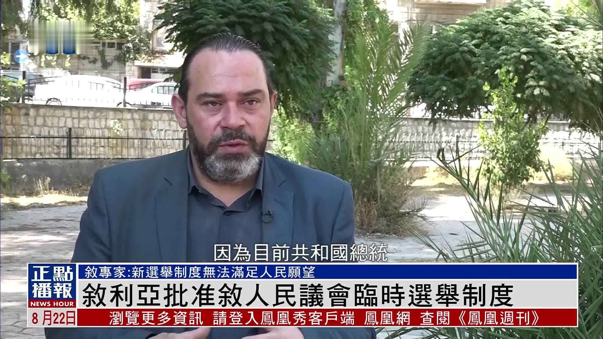 叙利亚批准叙人民议会临时选举制度