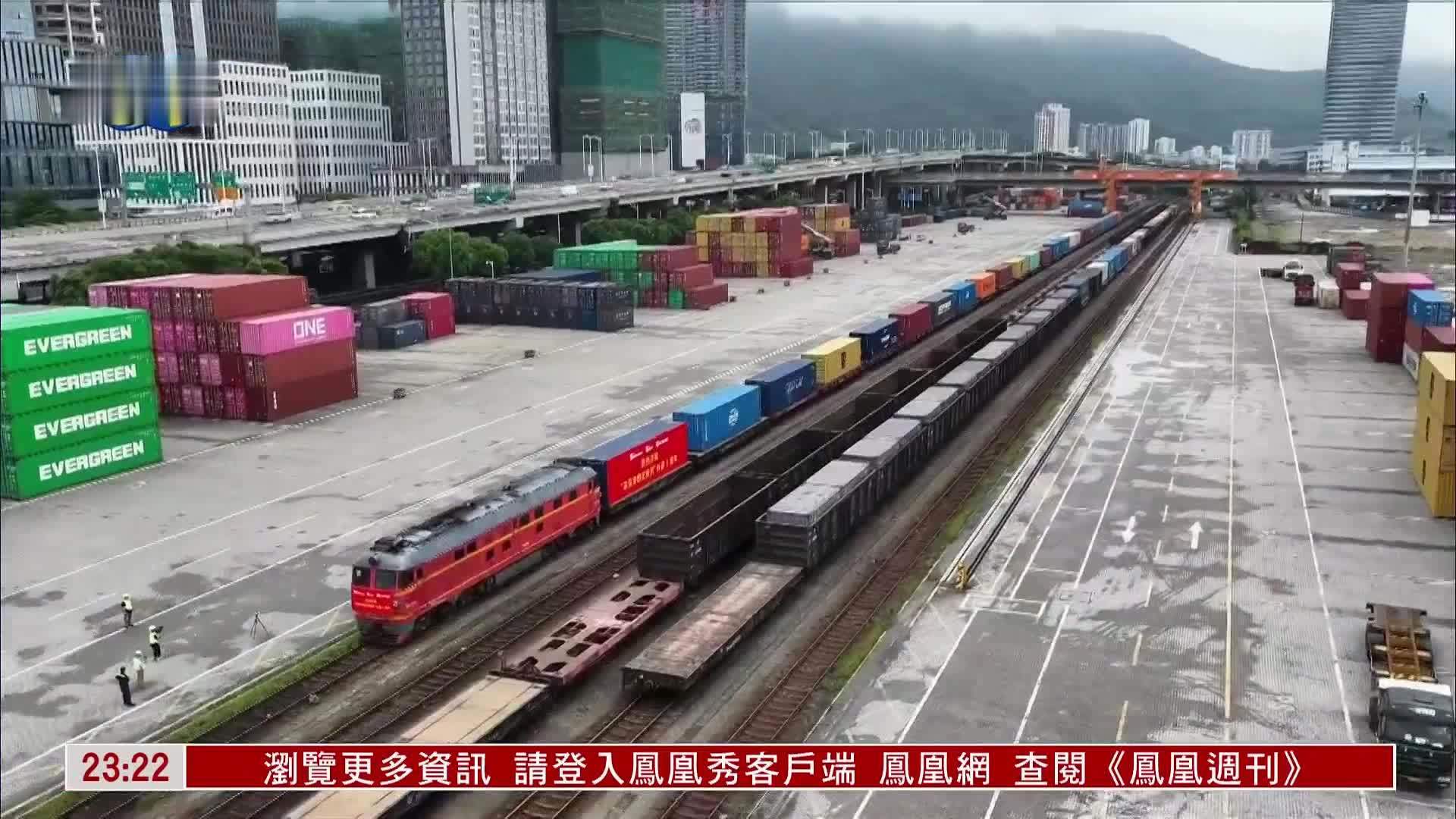 渝深港图定班列开通一年 成外贸黄金通道