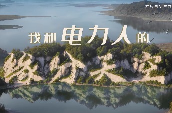 我和电力人的缘分天空