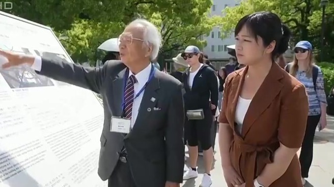 广岛原子弹爆炸亲历者促日本正视历史错误