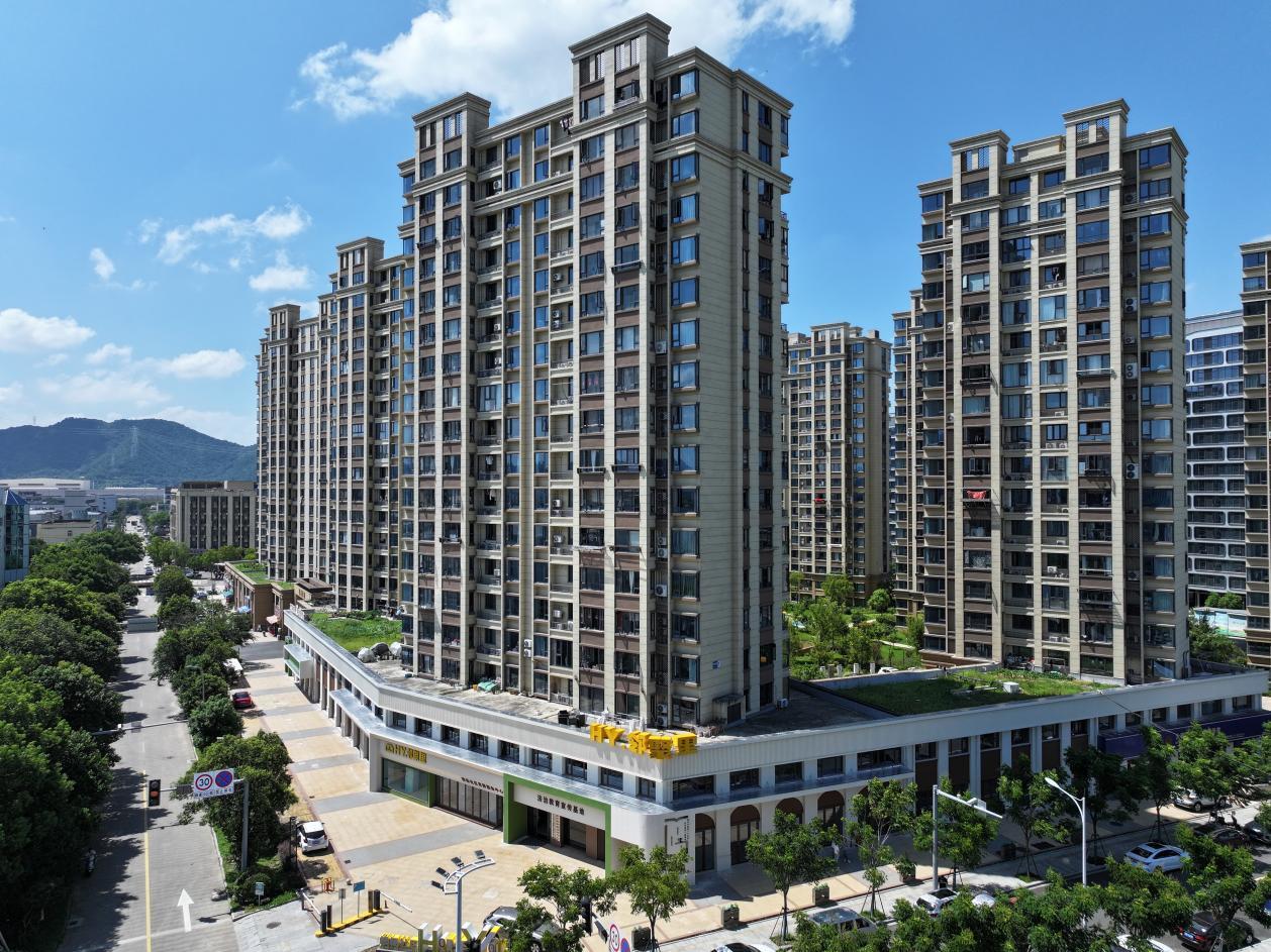 图为横杨社区一景