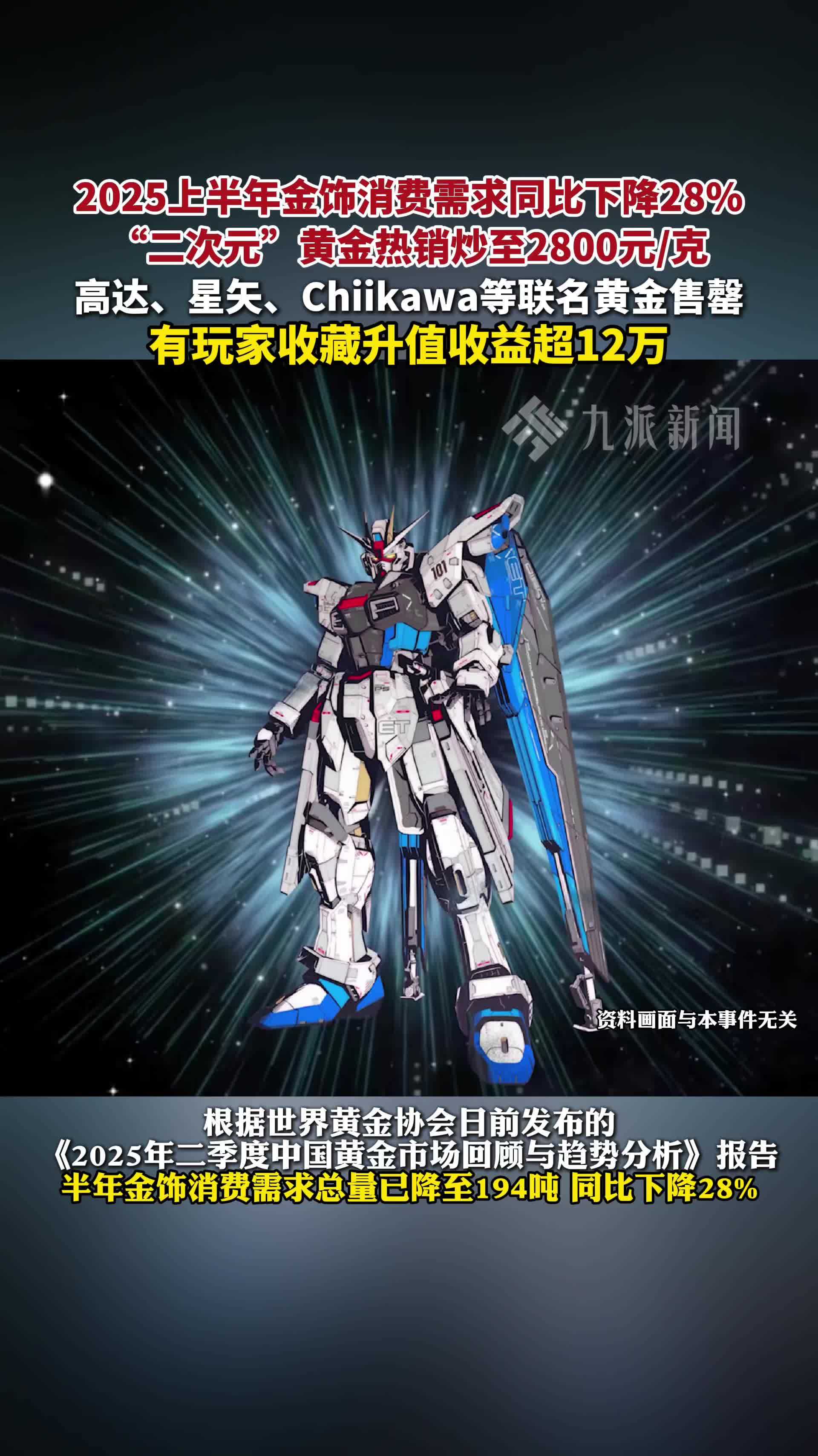二次元黄金热销断货，二次元黄金热销炒至2800元每克