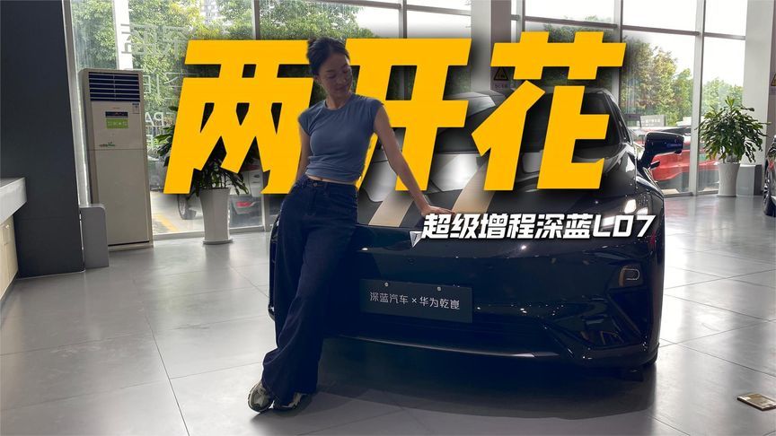 上有阿维塔下有启源，这次深蓝L07夹缝求生，全系标配华为智驾