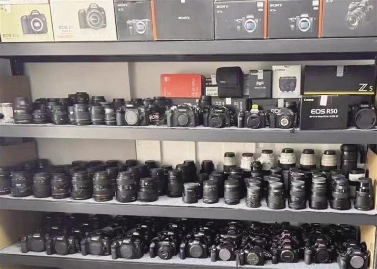 线下相机租赁店铺