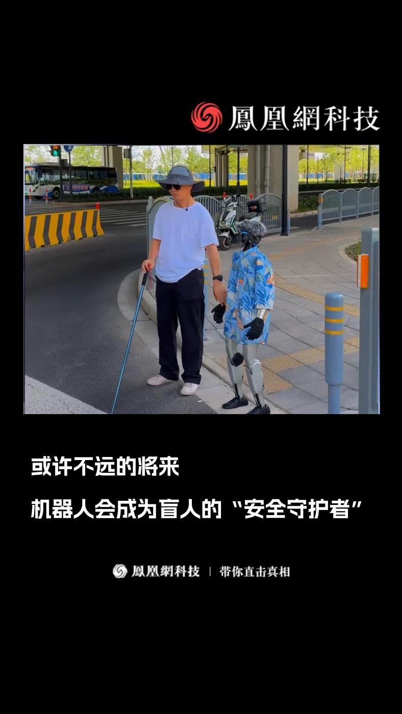 或许不远的将来，机器人会成为盲人的“安全守护者”