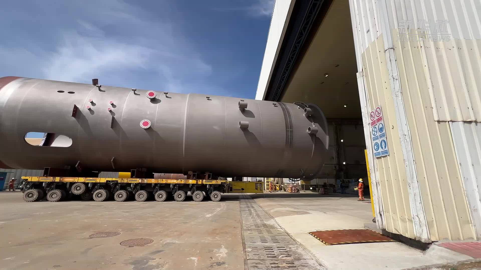 我国首条海洋油气装备智能化涂装产线投用