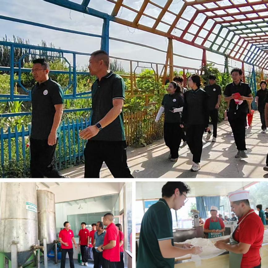 青喀联合实践队实地走访民宿与旅游资源点