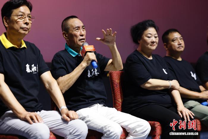 潮语电影《夏雨来》主创在映后与观众分享了创作心得　钟锐钧　摄