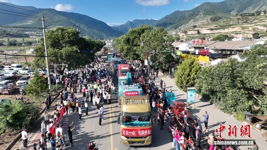 送别现场　图/中国安能（谭明裕　曾明洋）