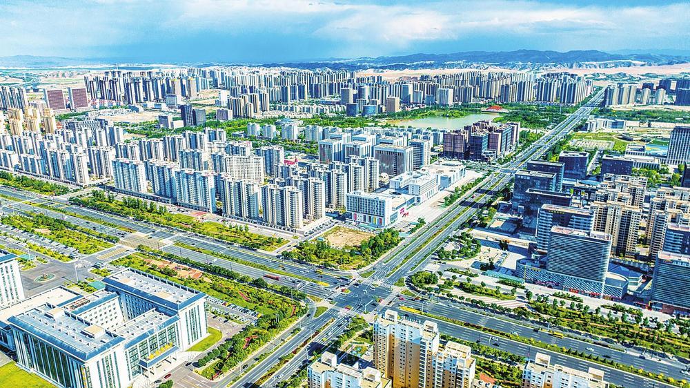 兰州新区中川园区一隅（兰州新区管委会供图）