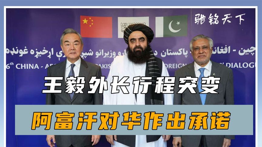 行程有变，见完莫迪后，王毅没去巴基斯坦，阿富汗对华作出承诺